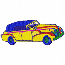 Cars Embroidery Design 11